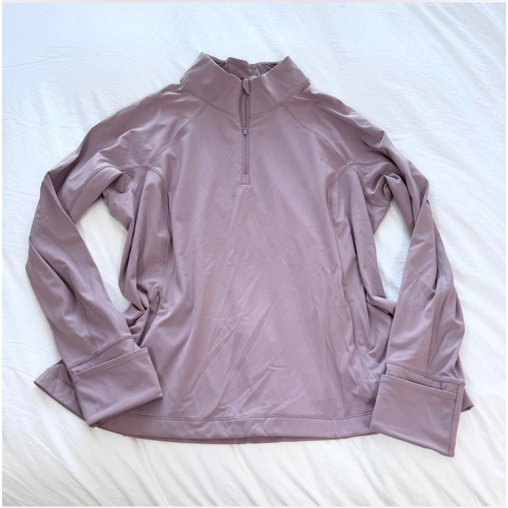 Athleta Salutation Jacket Blush Pink Size 2X Full Zip Yoga Activewear - Picture 2 of 8